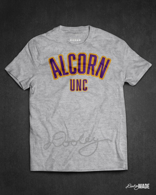 Alcorn Unc and Auntie Shirt - Gray