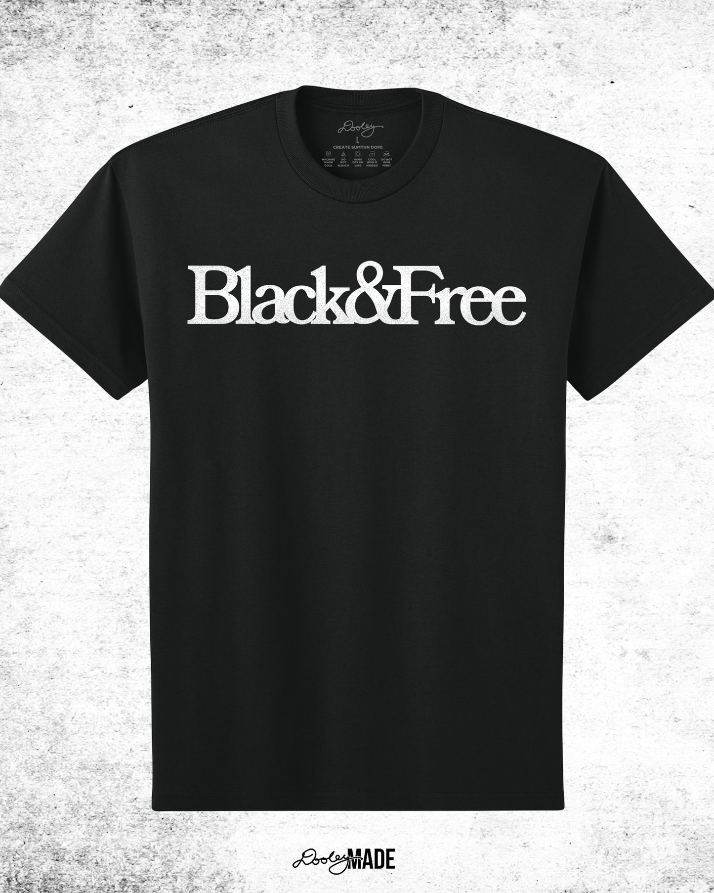 Black & Free Heavy Shirt and Hoodie