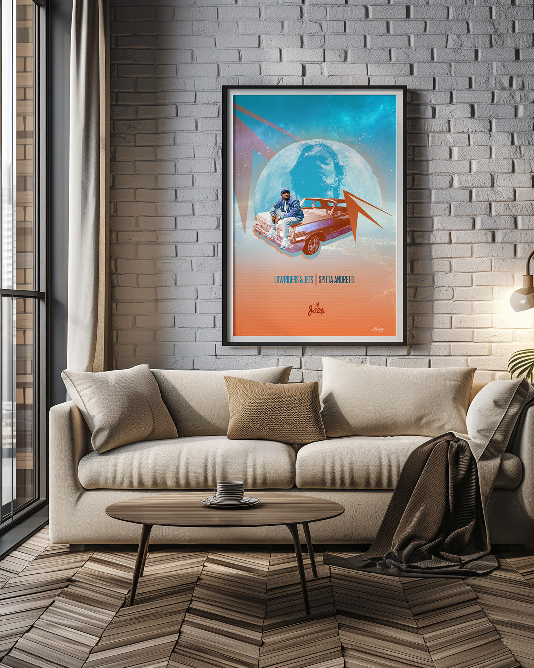 Curren$y Wall Art - Very High Up