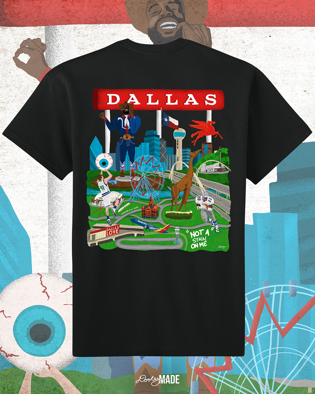 Dallas Love Shirt and Crewneck Sweater