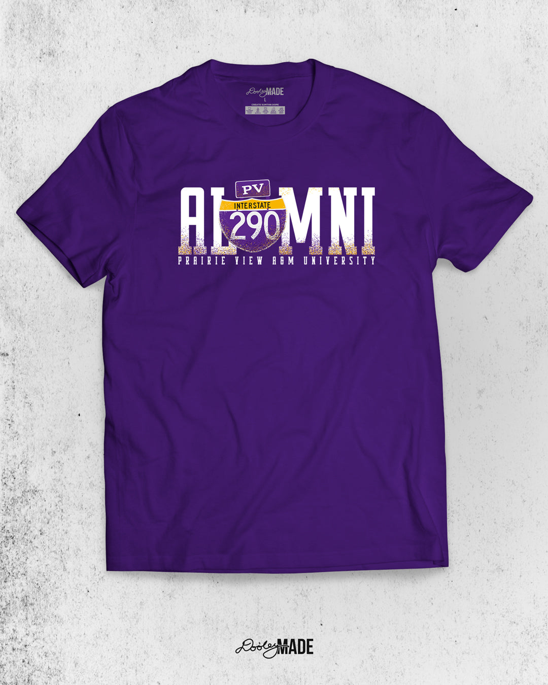 290 Prairie View A&M University Alumni Shirt and Crewneck Sweater