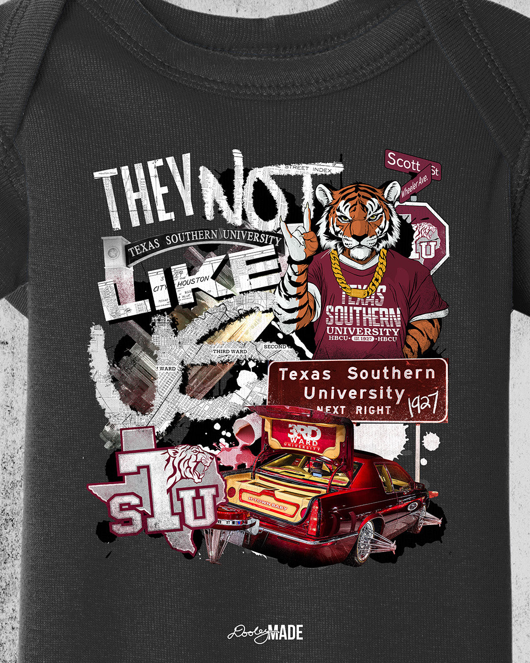 Kids Future Tiger Onesie 2-Pack Texas Southern University