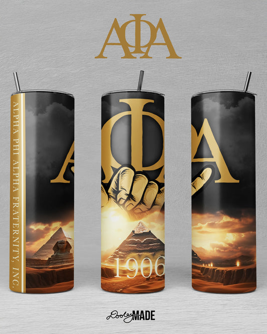 Alpha Phi Alpha Tumbler 20oz