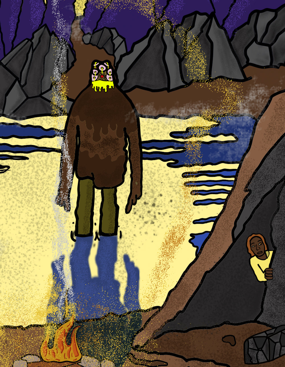 I Think Heard SomeTHING Out There - Sci-Fi Wall Art