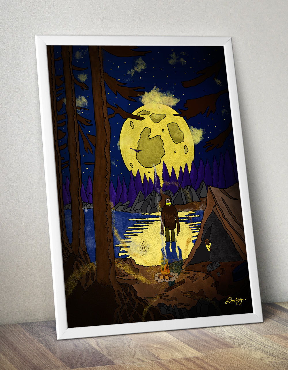 I Think Heard SomeTHING Out There - Sci-Fi Wall Art