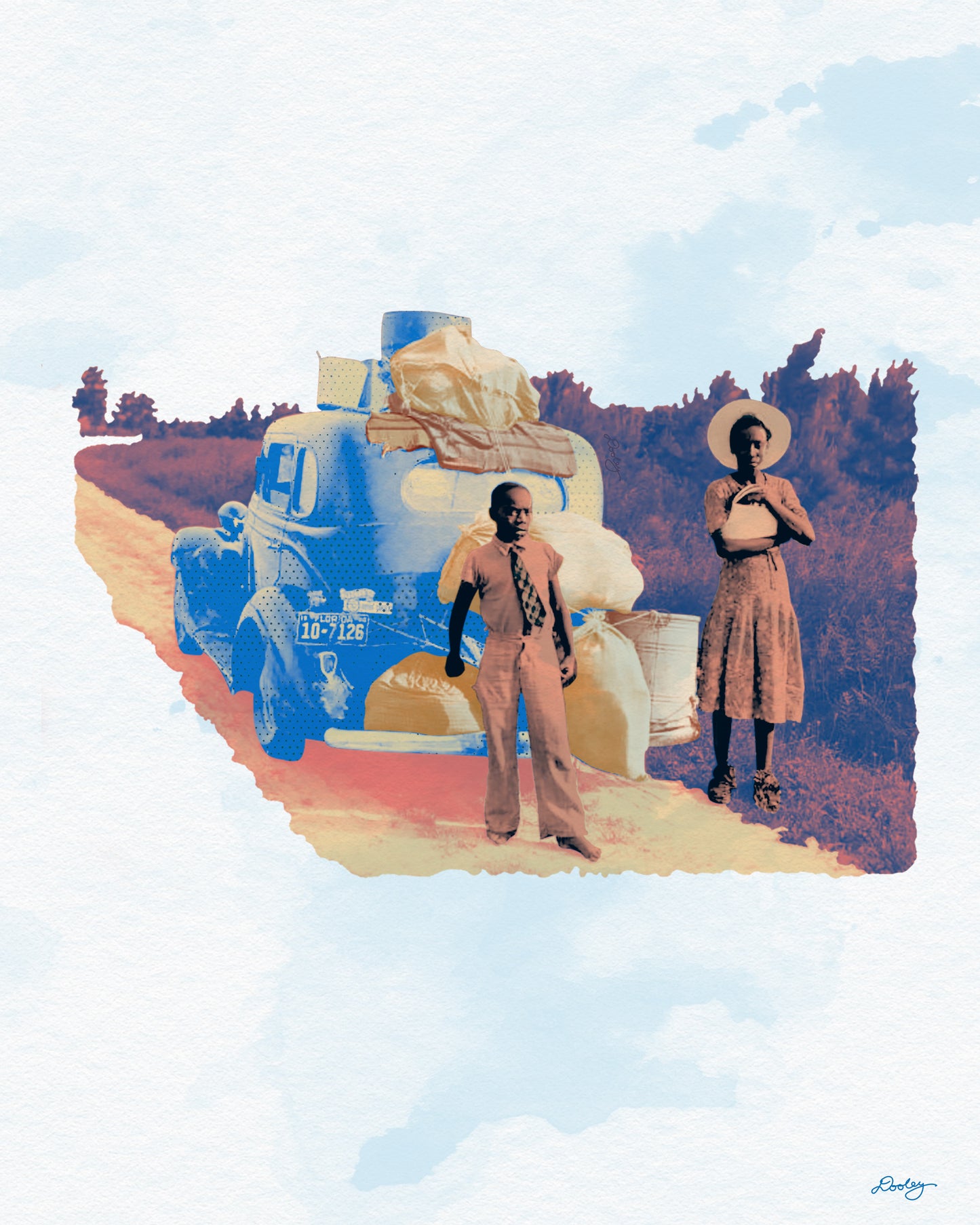 Great Migration Wall Art "Southern Roadtrips"