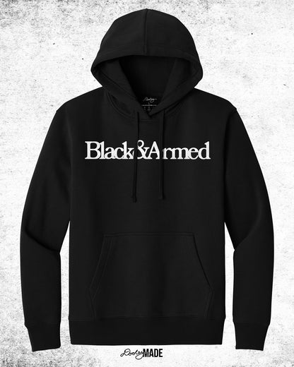 Black & Armed Heavy Shirt and Hoodie