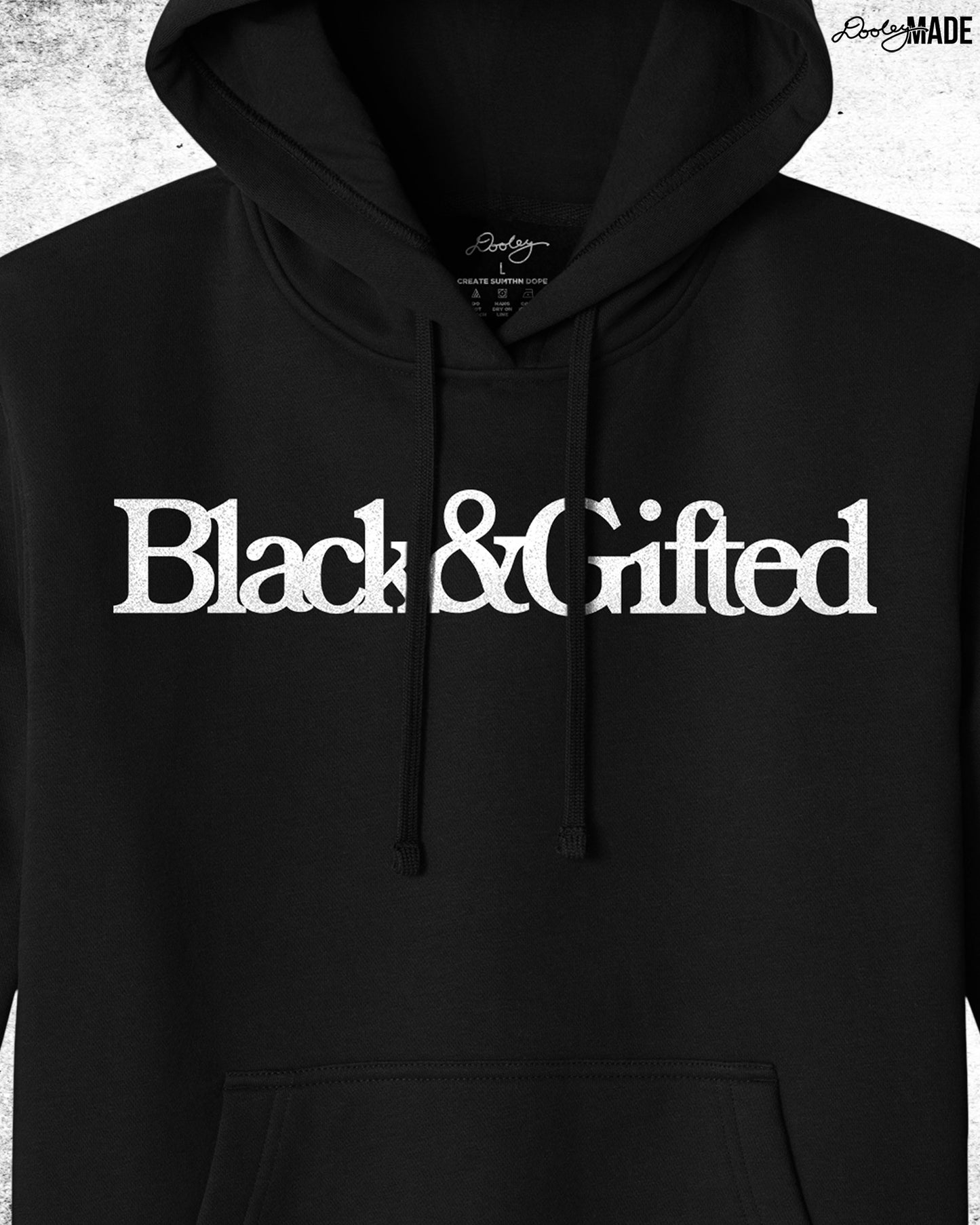 Black & Gifted Heavy Shirt and Hoodie