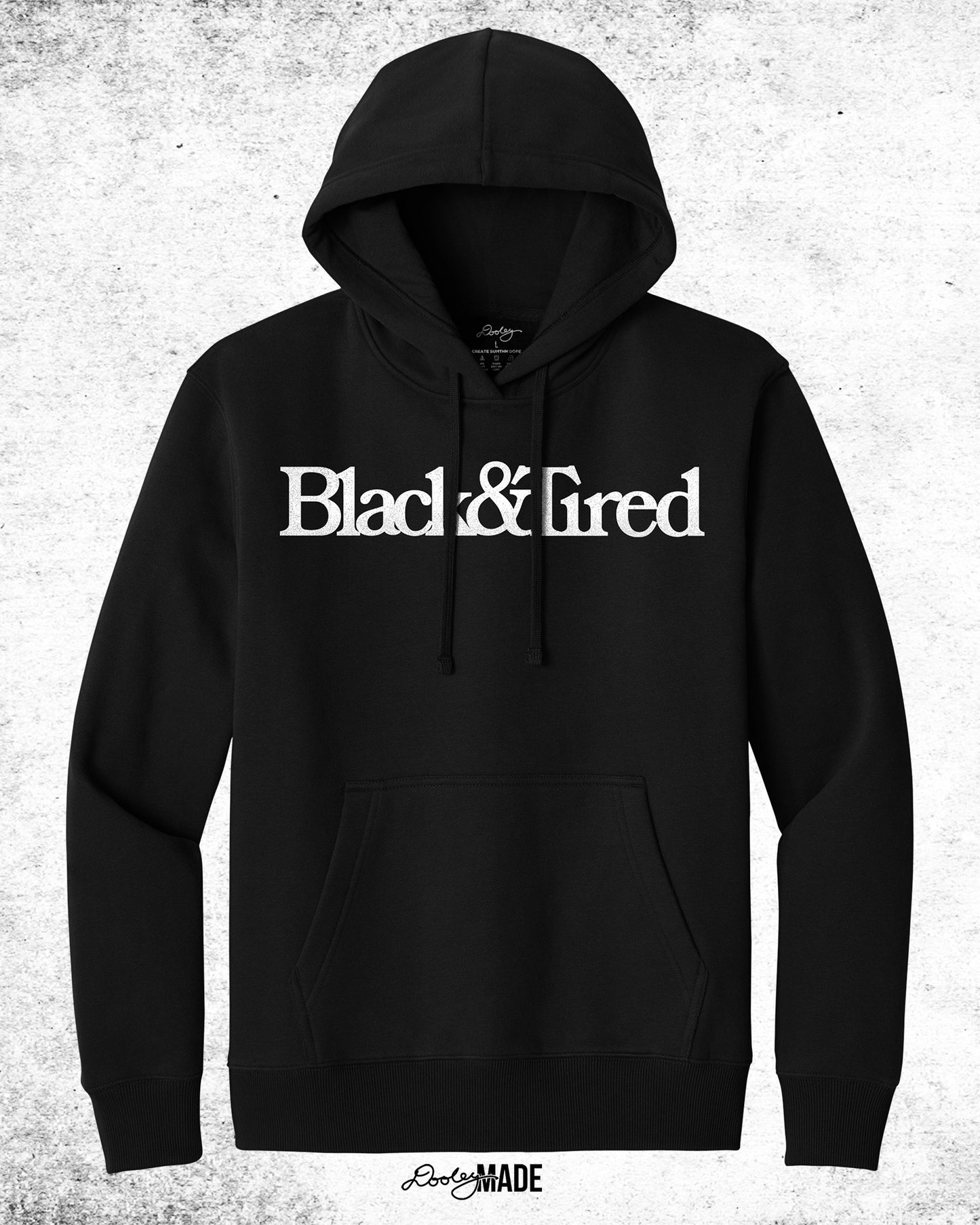 "Black & Tired" Heavy Shirt and Hoodie