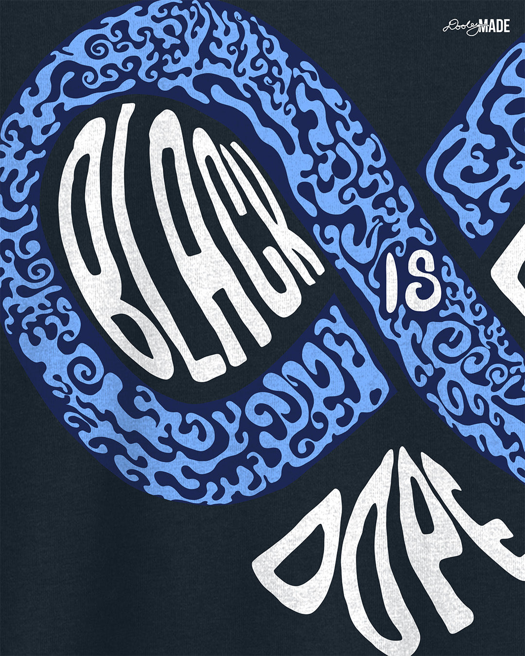 Black Love is Dope Infinity Shirt - Navy