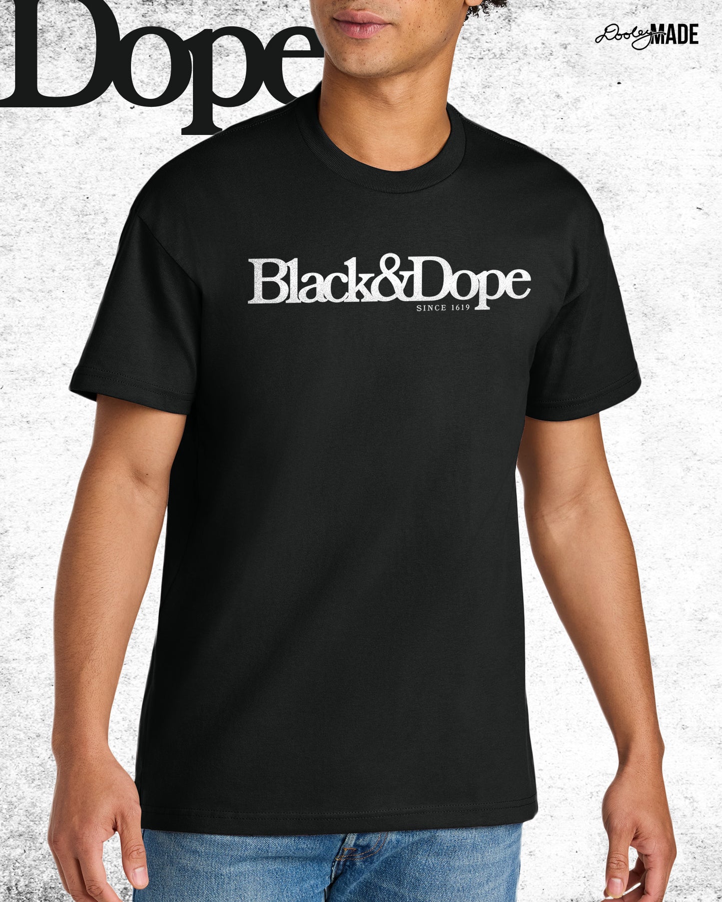 Black & Dope Heavy Shirt and Hoodie