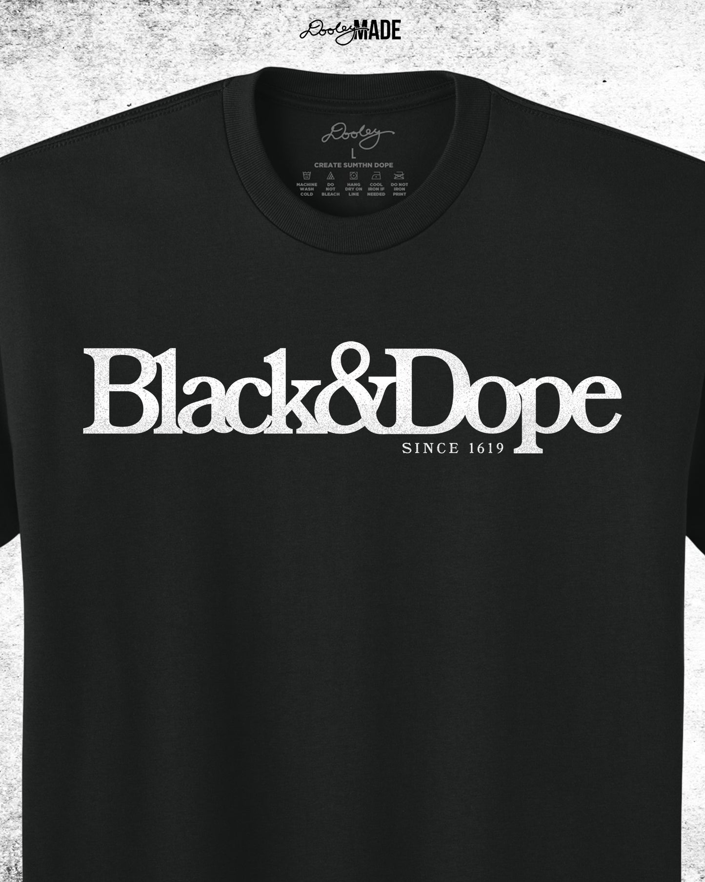 Black & Dope Heavy Shirt and Hoodie