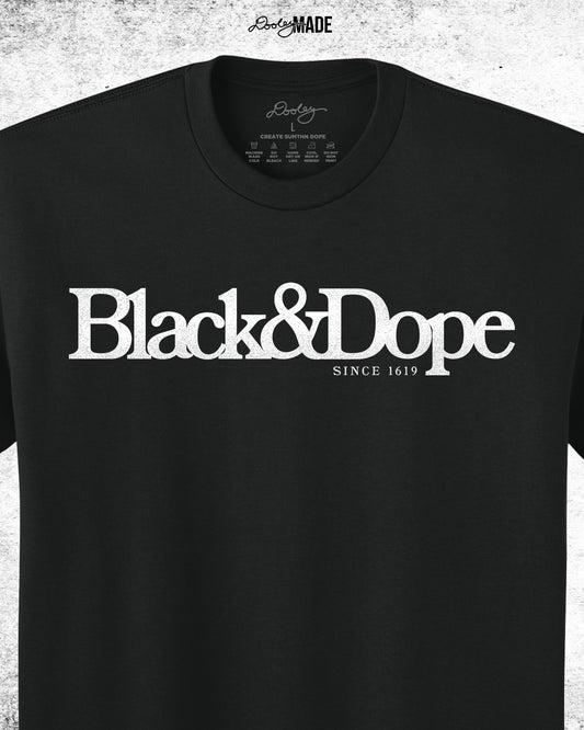 "Black & Dope" Heavy Shirt and Hoodie