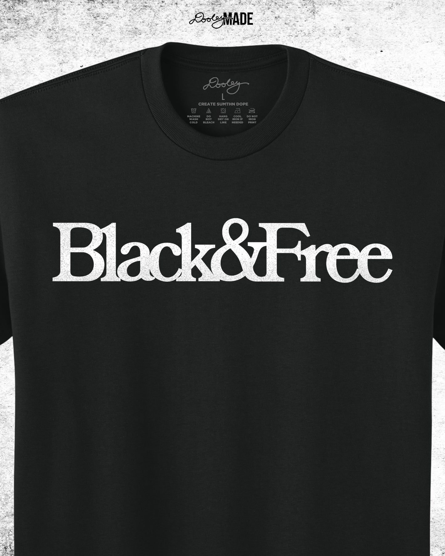Black & Free Heavy Shirt and Hoodie