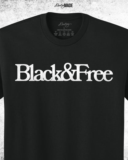 Black & Free Heavy Shirt and Hoodie