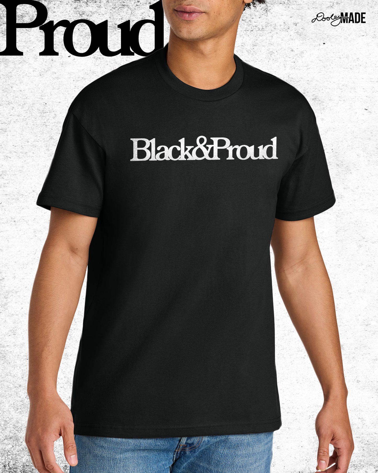 Black & Proud Heavy Shirt and Hoodie
