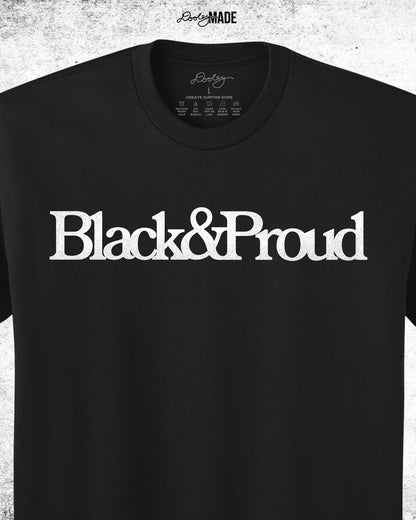Black & Proud Heavy Shirt and Hoodie