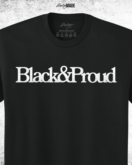 "Black & Proud" Heavy Shirt and Hoodie
