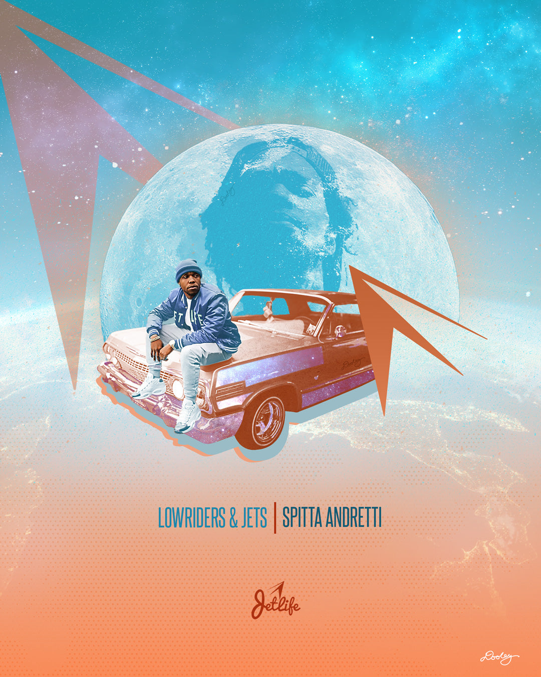 Curren$y Wall Art - Very High Up