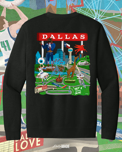 Dallas Love Shirt and Crewneck Sweater