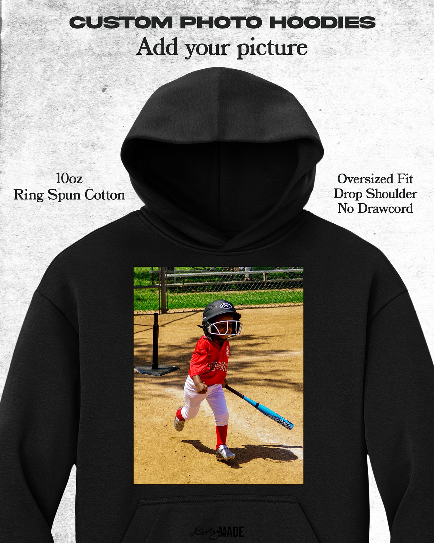 Custom Photo Hoodie (Sports Photo Hoodie)