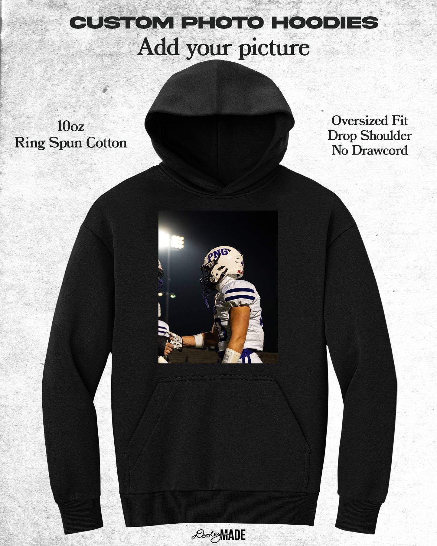 Custom Photo Hoodie (Sports Photo Hoodie)