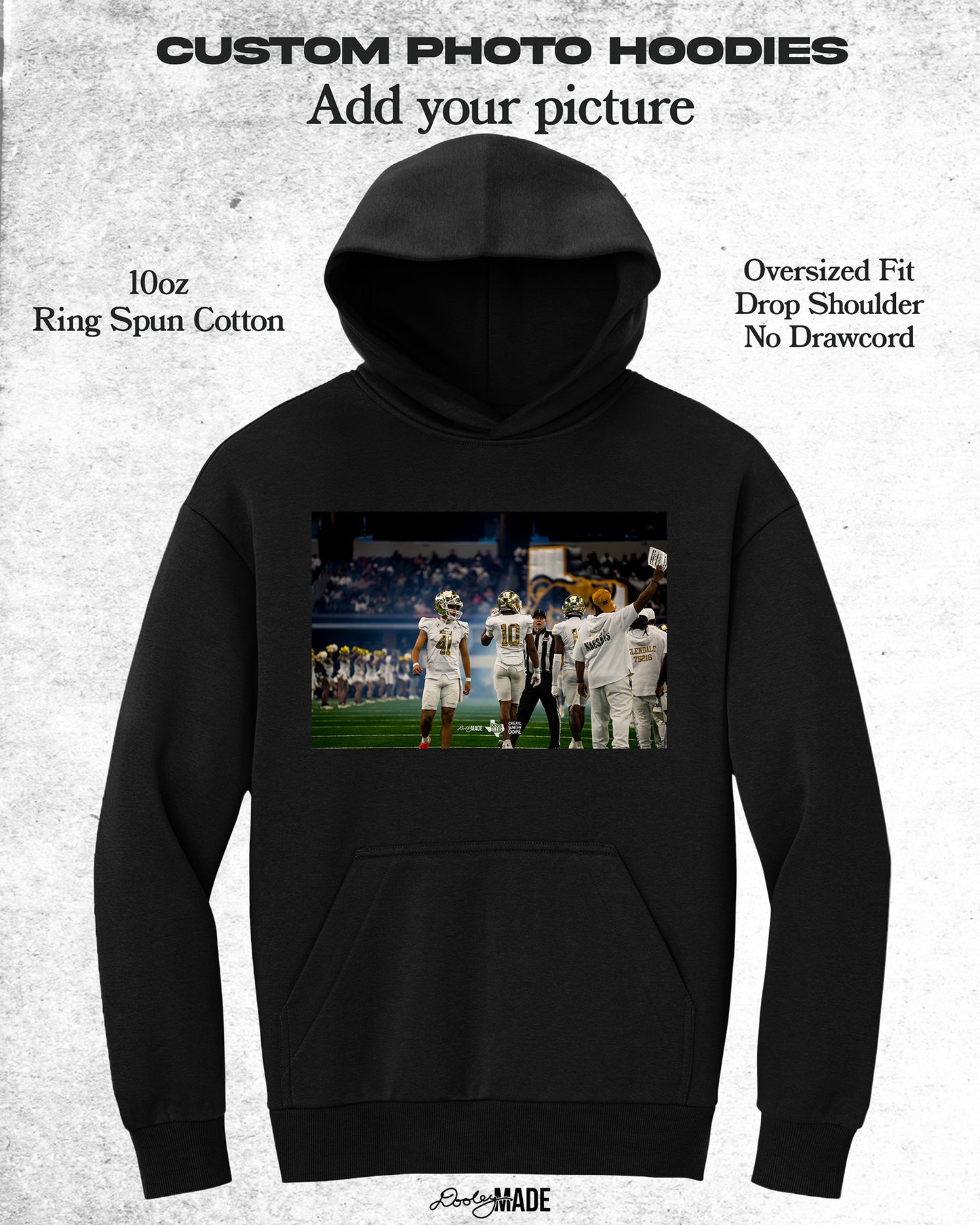 Custom Photo Hoodie (Sports Photo Hoodie)