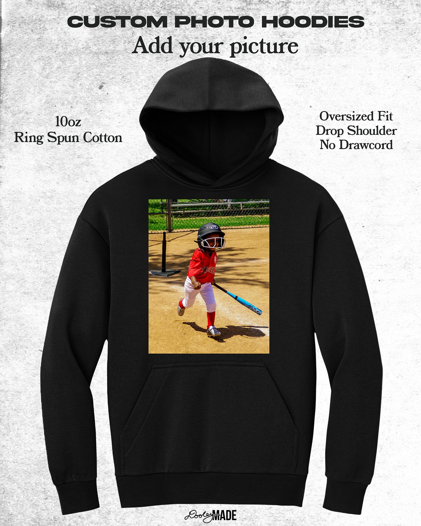 Custom Photo Hoodie (Sports Photo Hoodie)