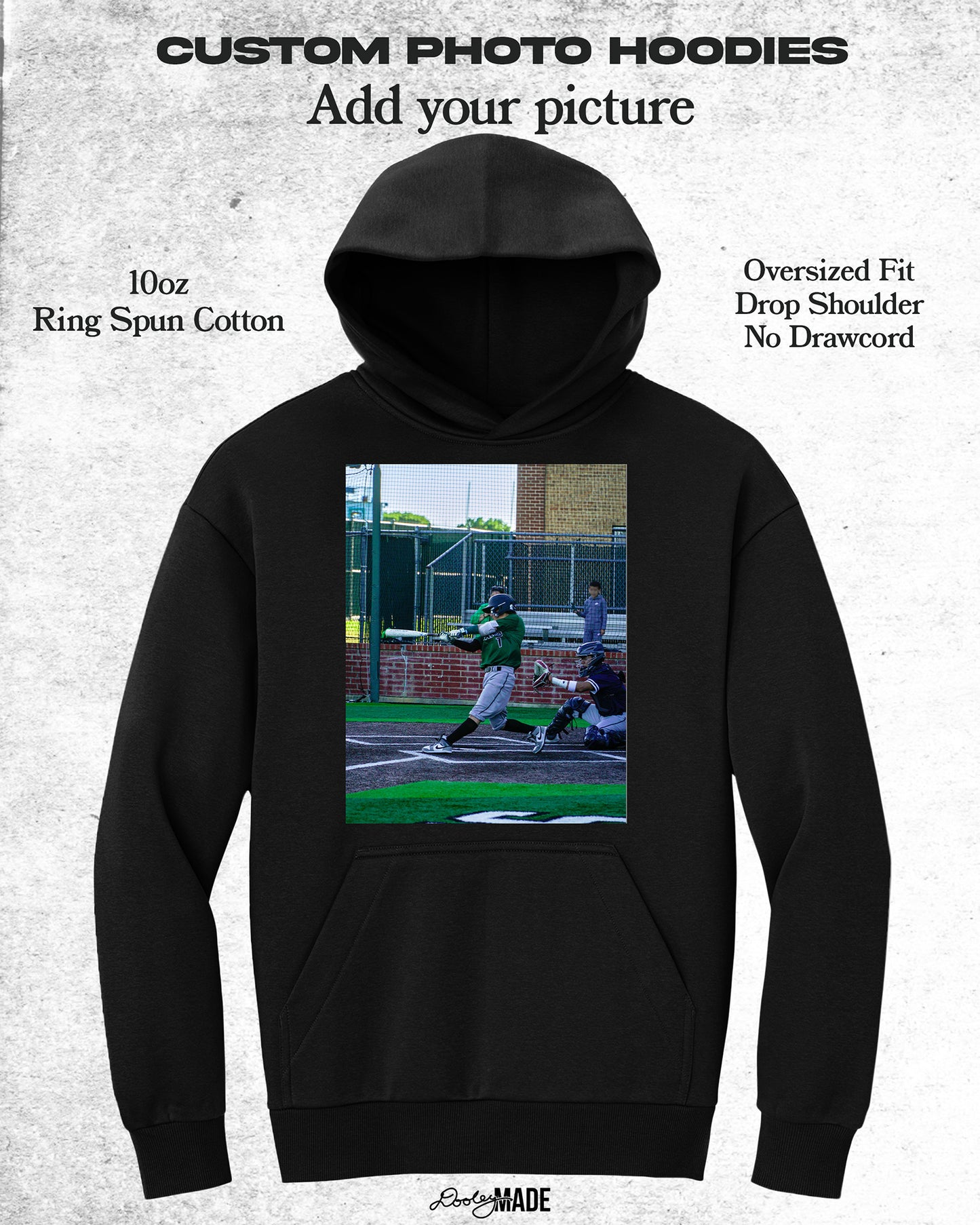 Custom Photo Hoodie (Sports Photo Hoodie)