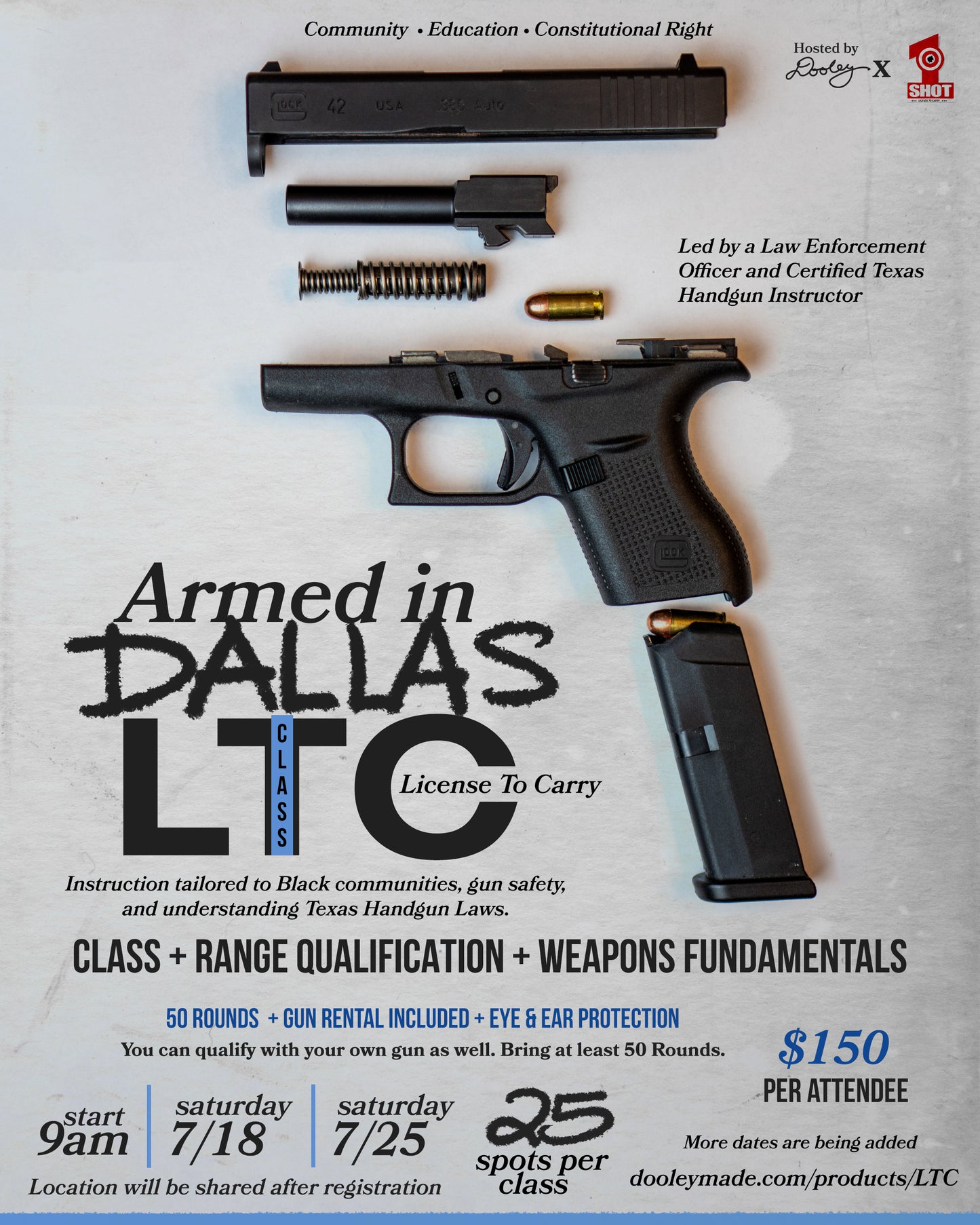 Armed in Dallas LTC Class