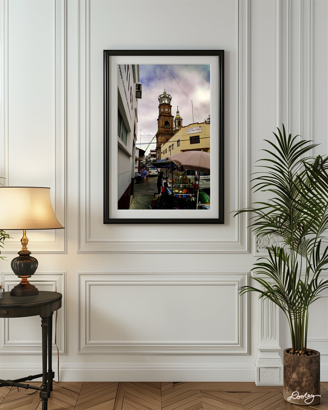 Puerto Vallarta Mexico Street Photography Wall Decor "Horchata Y Guadalupe"