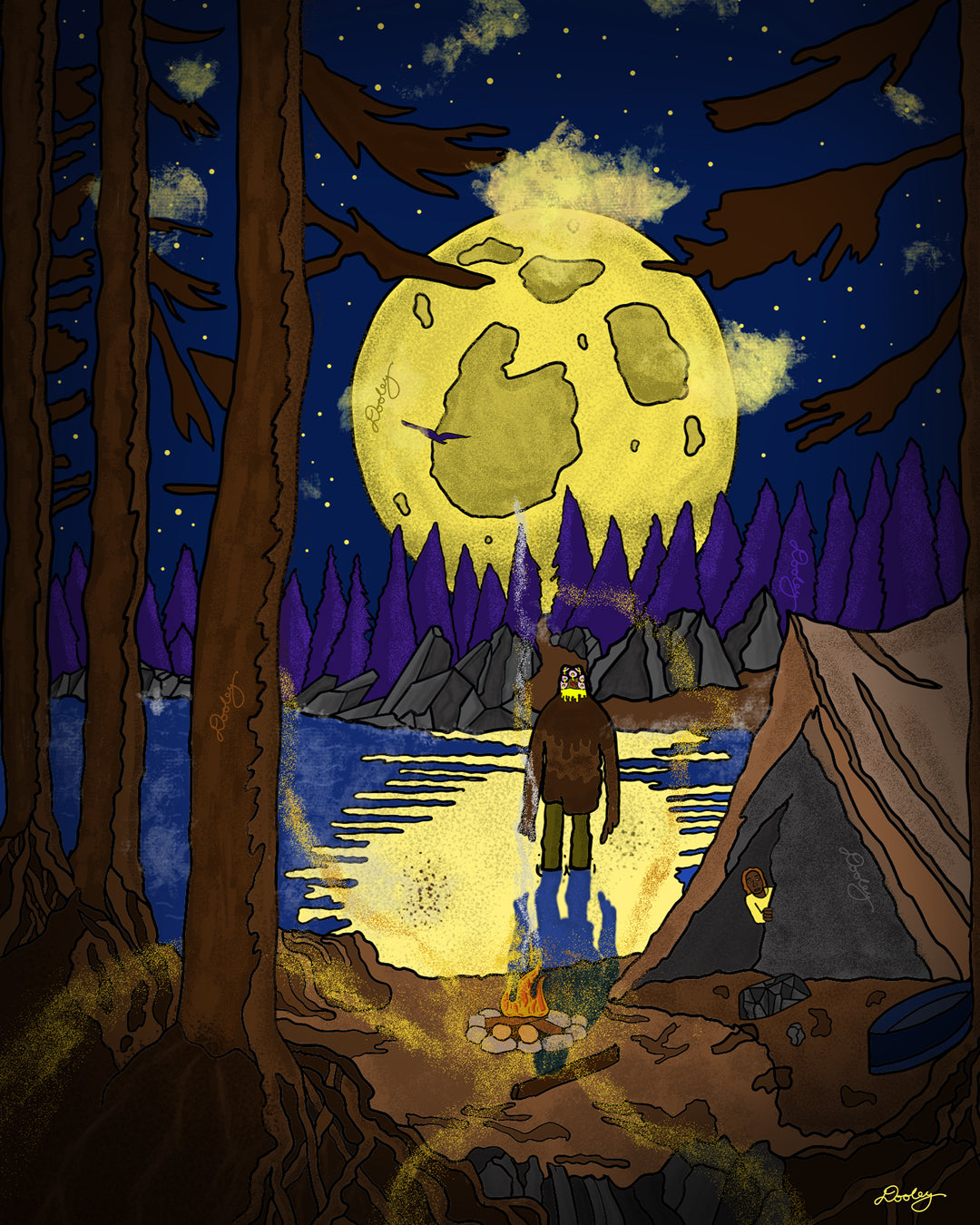 I Think Heard SomeTHING Out There - Sci-Fi Wall Art