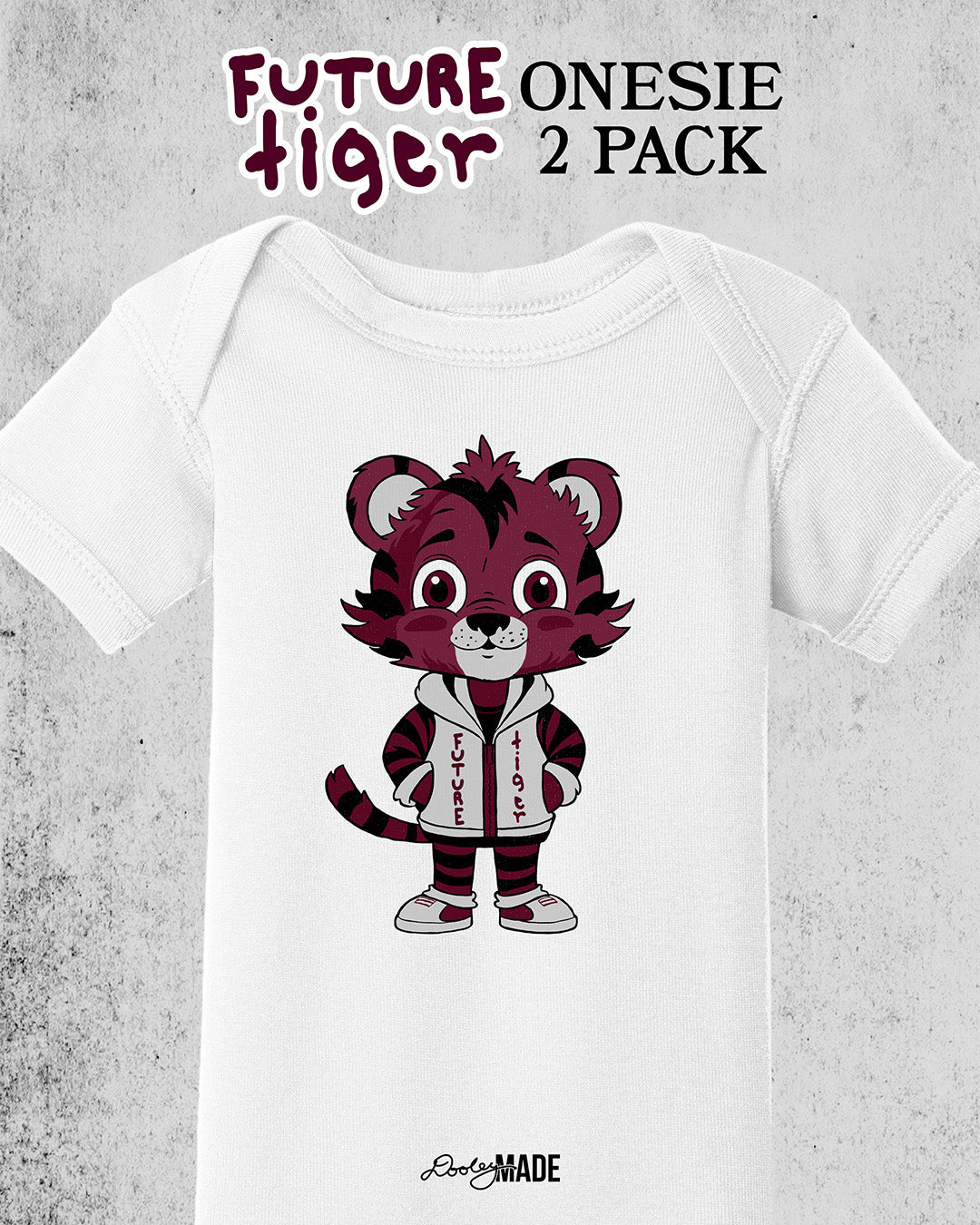 Kids Future Tiger Onesie 2-Pack Texas Southern University