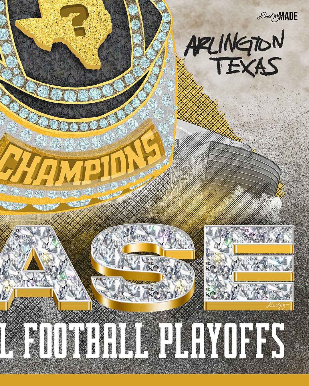 Texas High School Football Playoffs Shirt and Crewneck Sweater